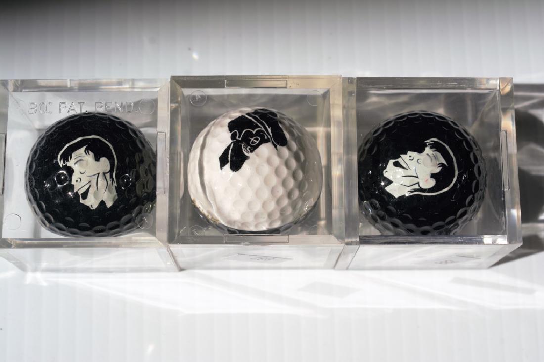 JERRY LEWIS & SAMMY DAVIS JR. GOLF BALLS (1 of 2)