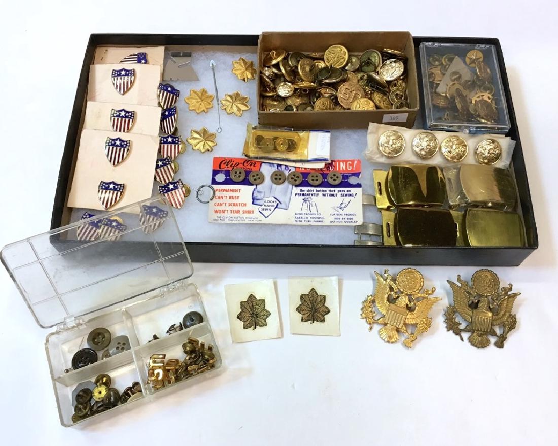 ASSORTED MILITARY UNIFORM ITEMS (1 of 5)