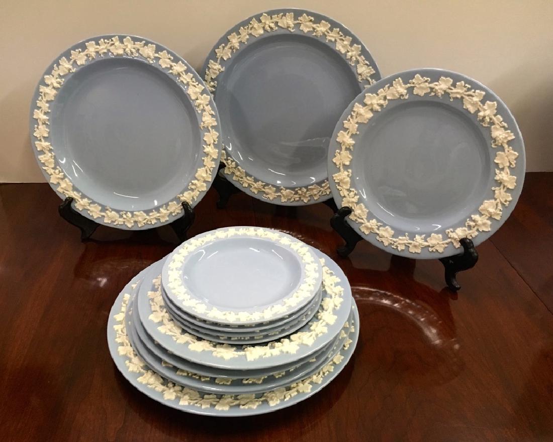 TWELVE PCS OF WEDGWOOD QUEEN'S WARE CHINA (1 of 4)