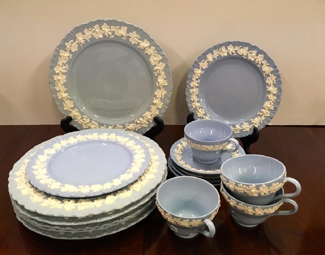 TWELVE PCS OF WEDGWOOD QUEEN'S WARE CHINA (1 of 8)