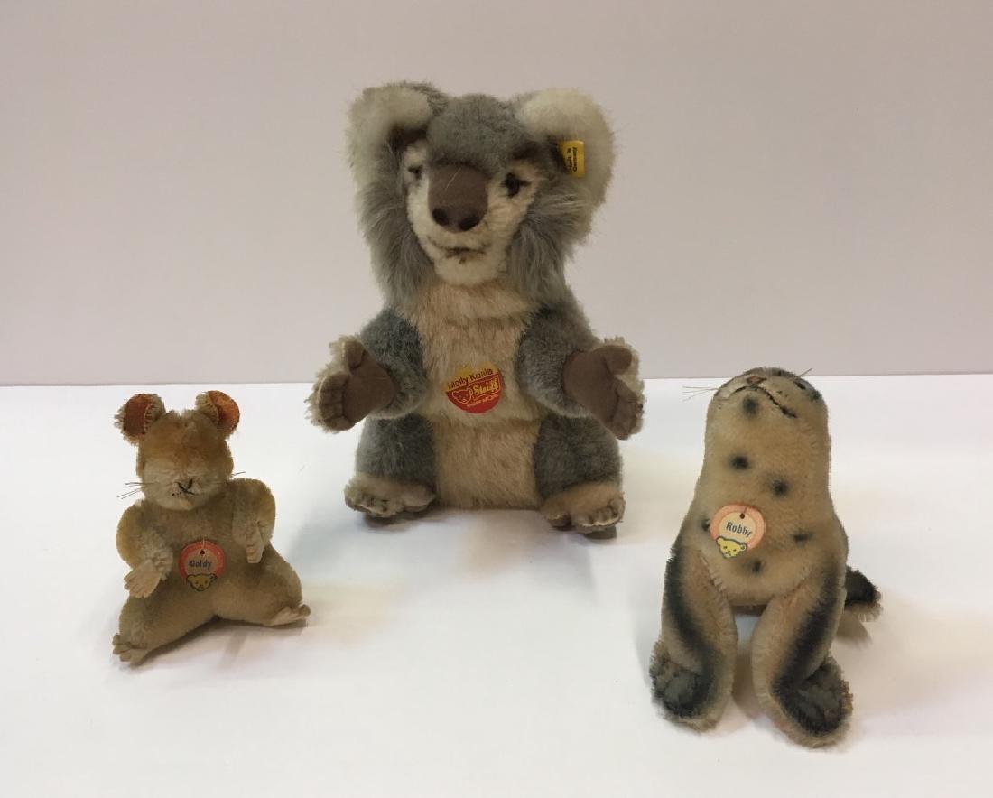 3 VINTAGE STEIFF "MOLLY KOALA", GOLDY" & "ROBBY" (1 of 14)