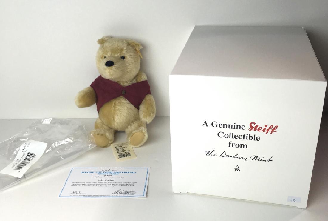 STEIFF DANBURY MINT WINNIE THE POOH 25 EAN 651755 (1 of 8)