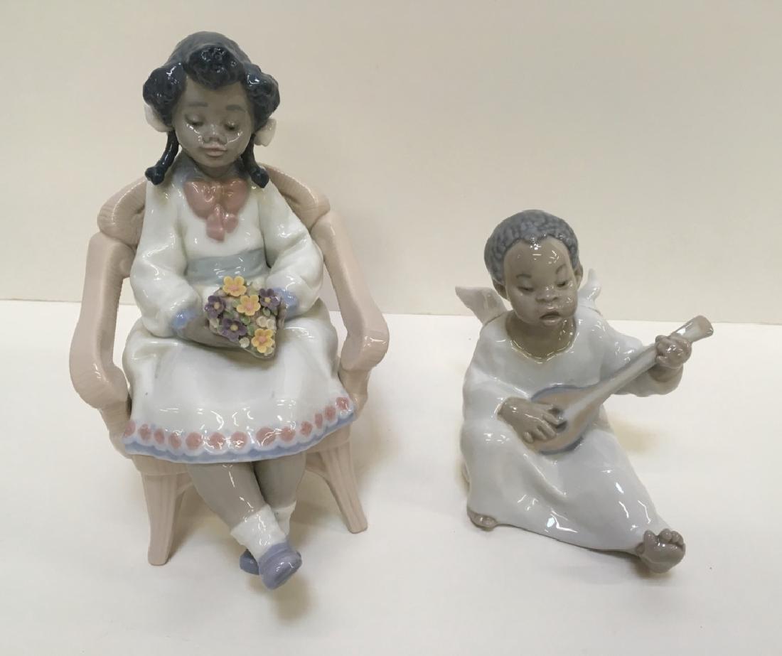 TWO LLADRO FIGURINES (1 of 10)