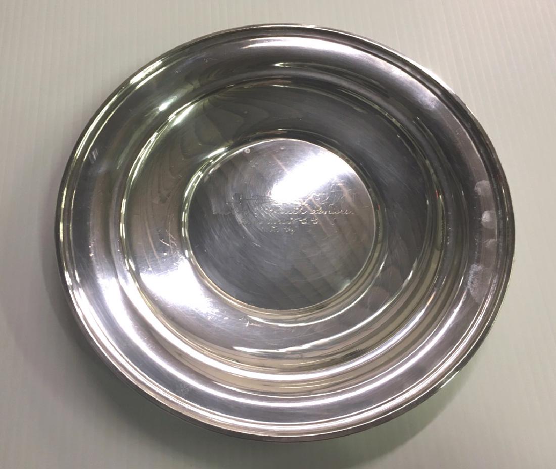 GORHAM STERLING ROUND TRAY #322 (1 of 5)
