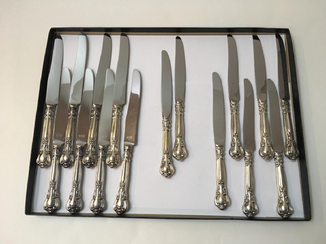 16 PCS OF GORHAM CHANTILLY FLATWARE (1 of 7)