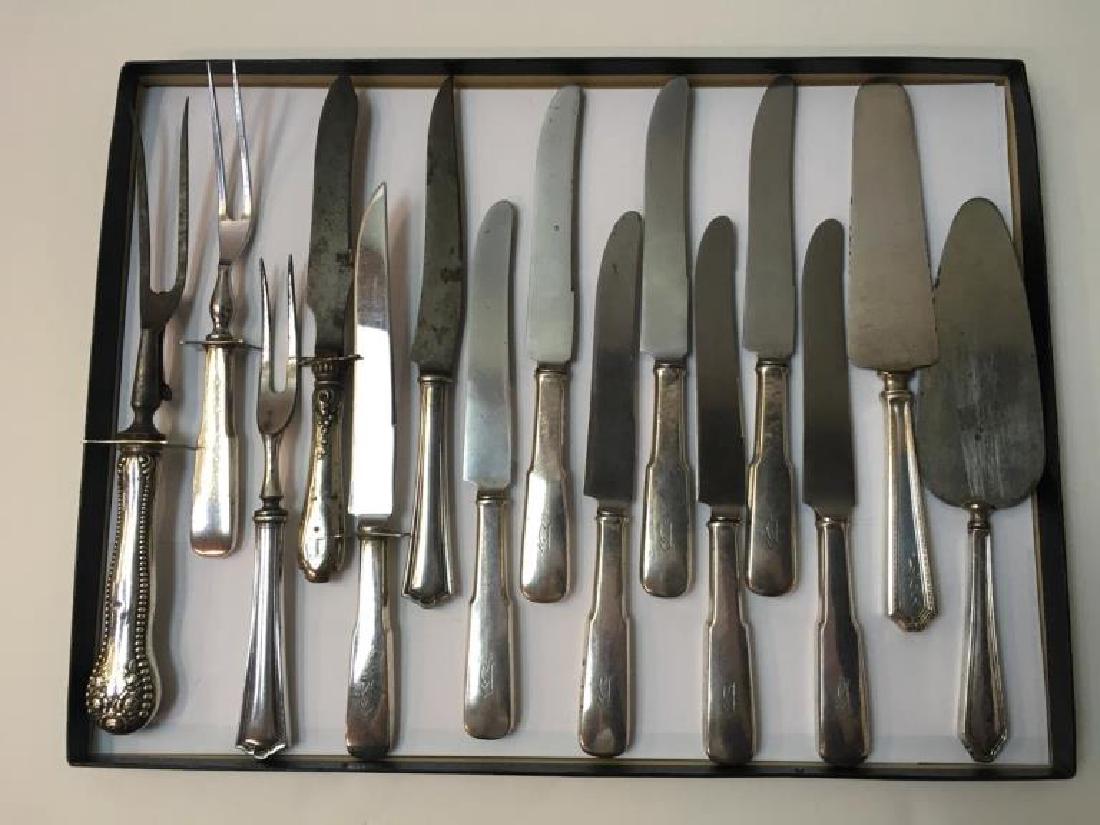 15 PCS OF STERLING FLATWARE (1 of 5)