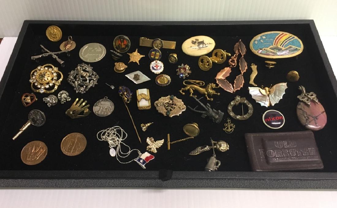TRAY LOT - GEMINI & MERCURY COINS, JEWELRY + MORE (1 of 18)