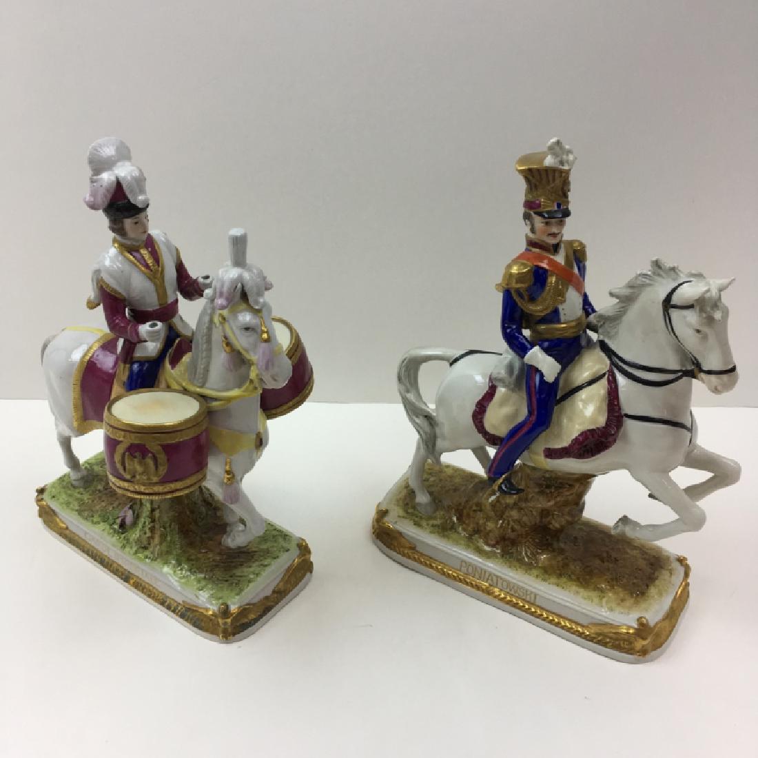 2 HAND PAINTED PORCELAIN FIGURINES (1 of 14)