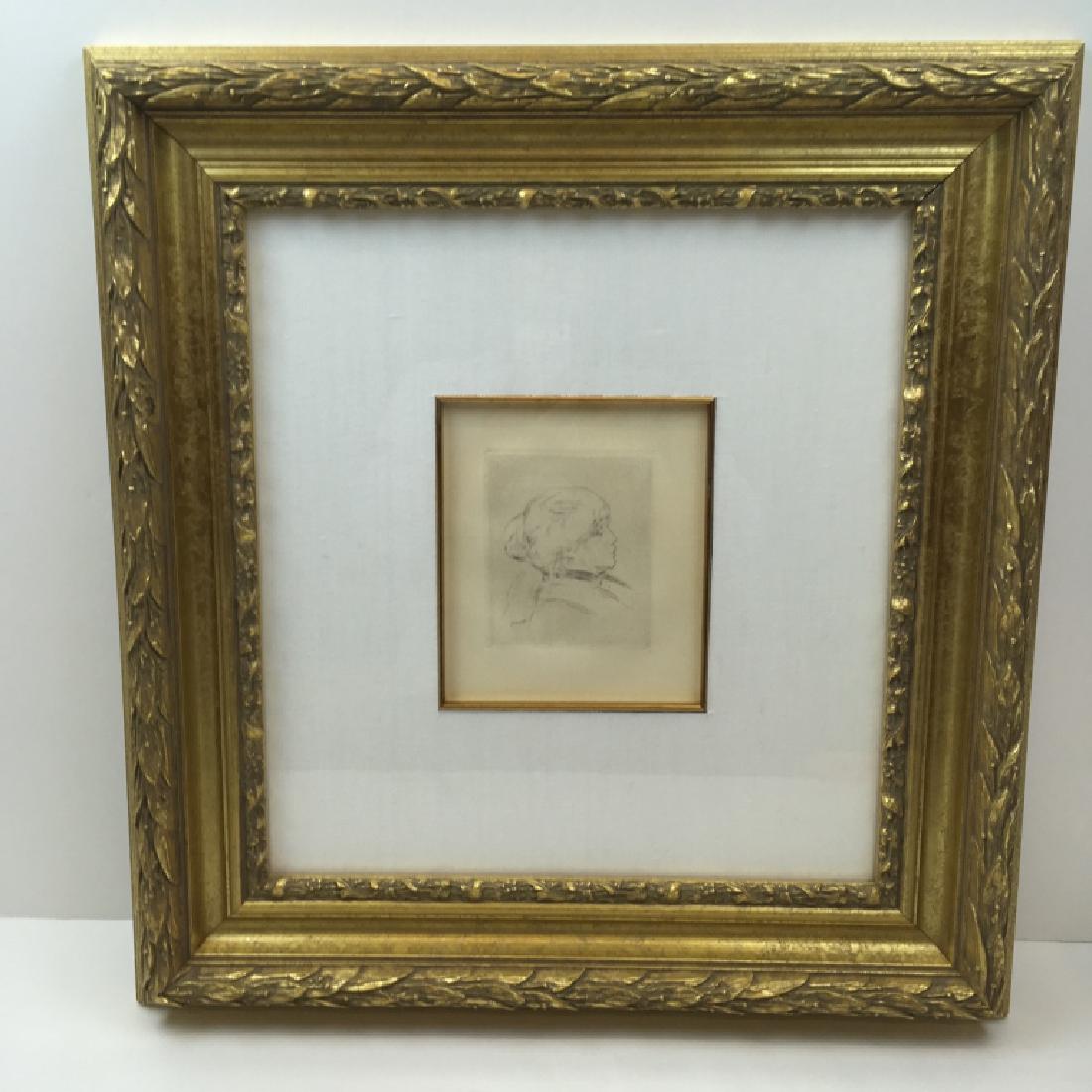 PIERRE-AUGUSTE RENOIR ETCHING OF BERTHE MORISOT (1 of 11)