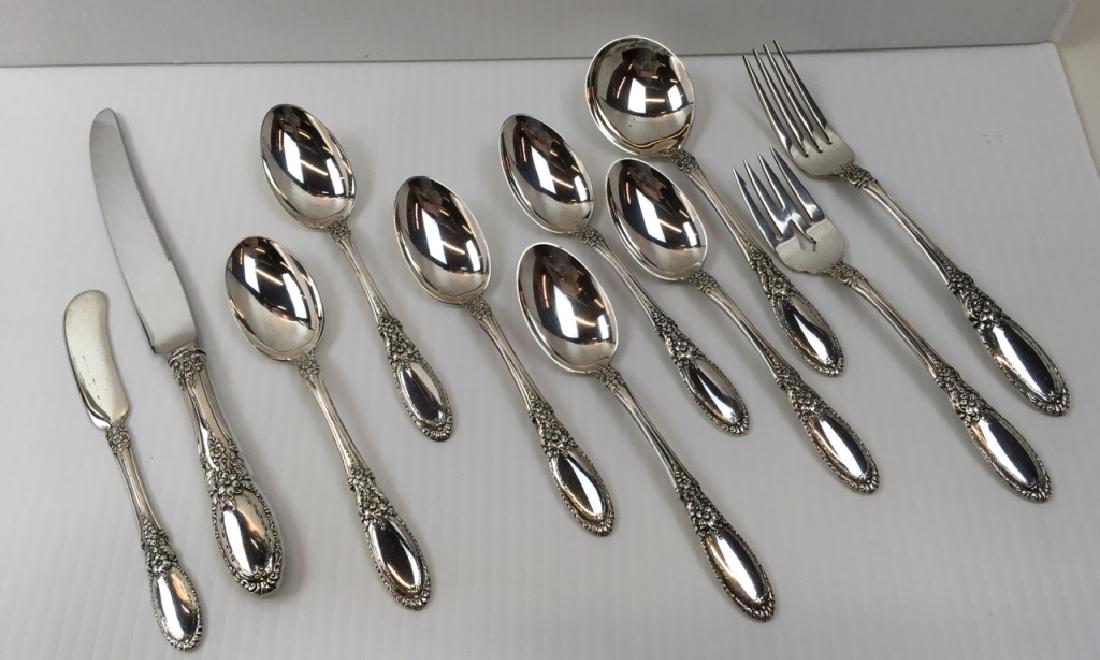 11 PCS OF TOWLE "OLD MIRROR" STERLING FLATWARE (1 of 7)
