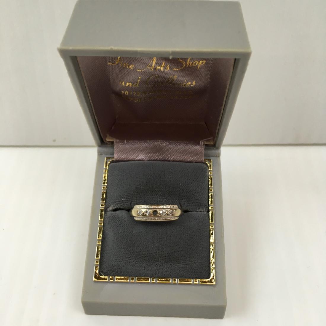 14K WHITE GOLD & DIAMOND RING (1 of 5)