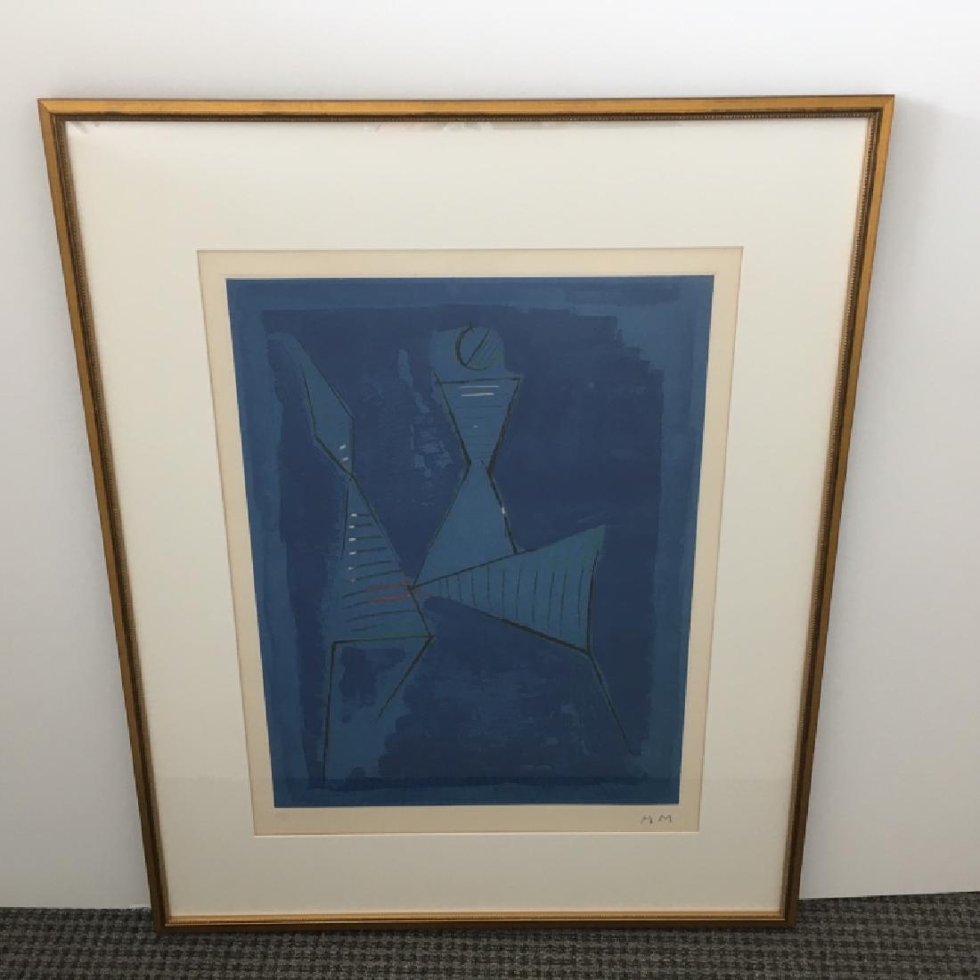 FRAMED ORIGINAL COLOR ETCHING BY MARINO MARINI (1 of 8)