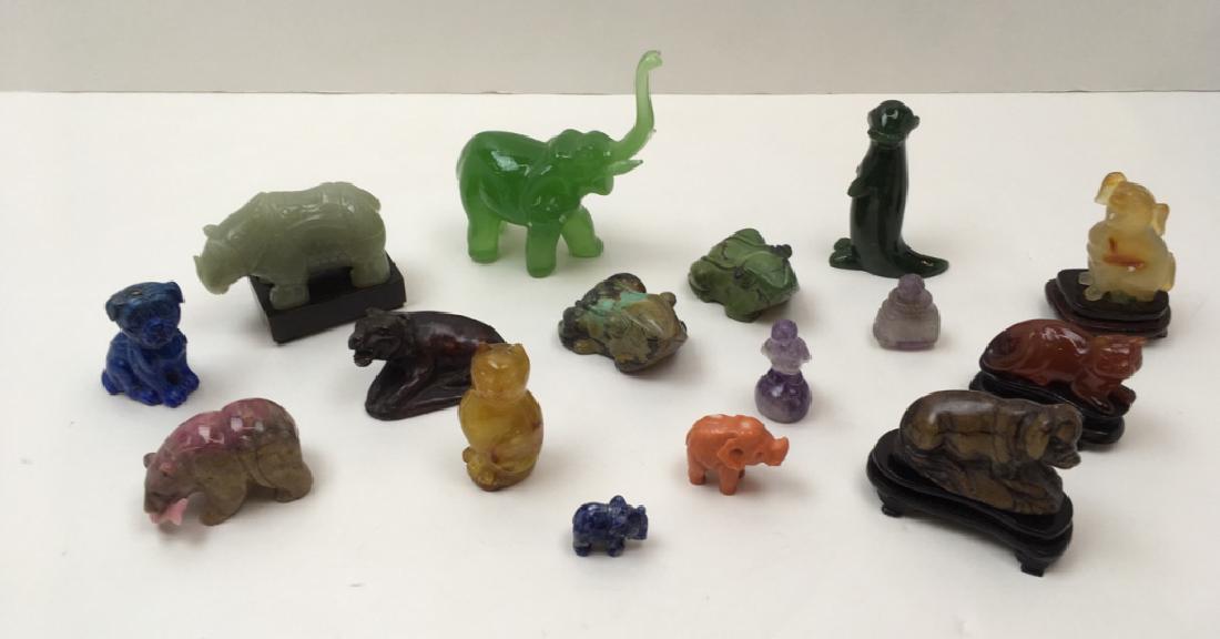 16 PCS OF CARVED DECORATIVES (1 of 12)