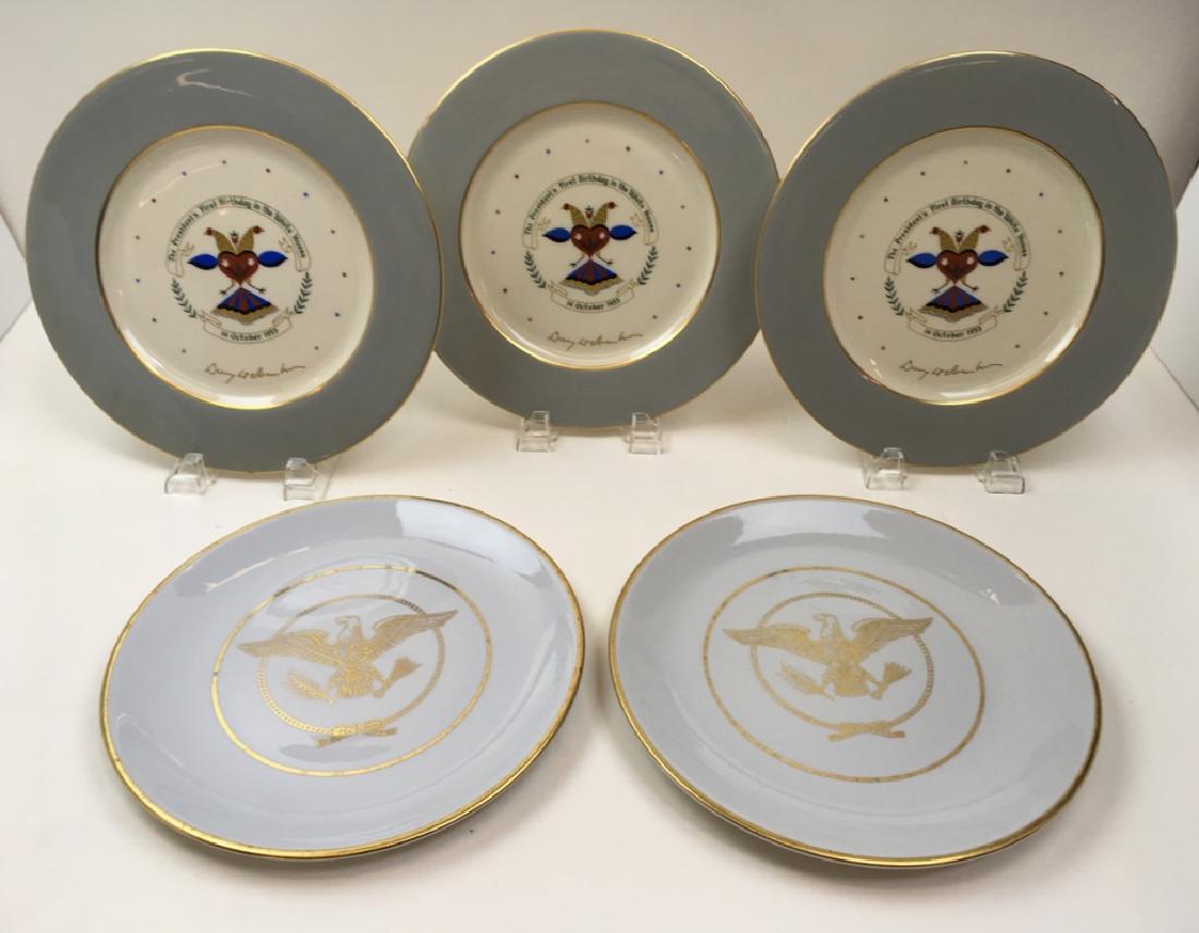 5 PLATES - UNITED STATES LINE & EISENHOWER 1953 BD (1 of 9)