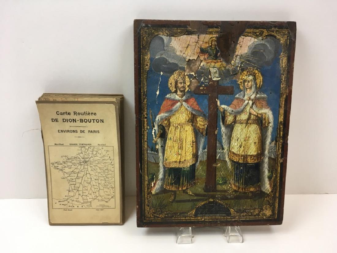 ANTIQUE ICON & ANTIQUE PARIS ITINERARY MAP (1 of 20)