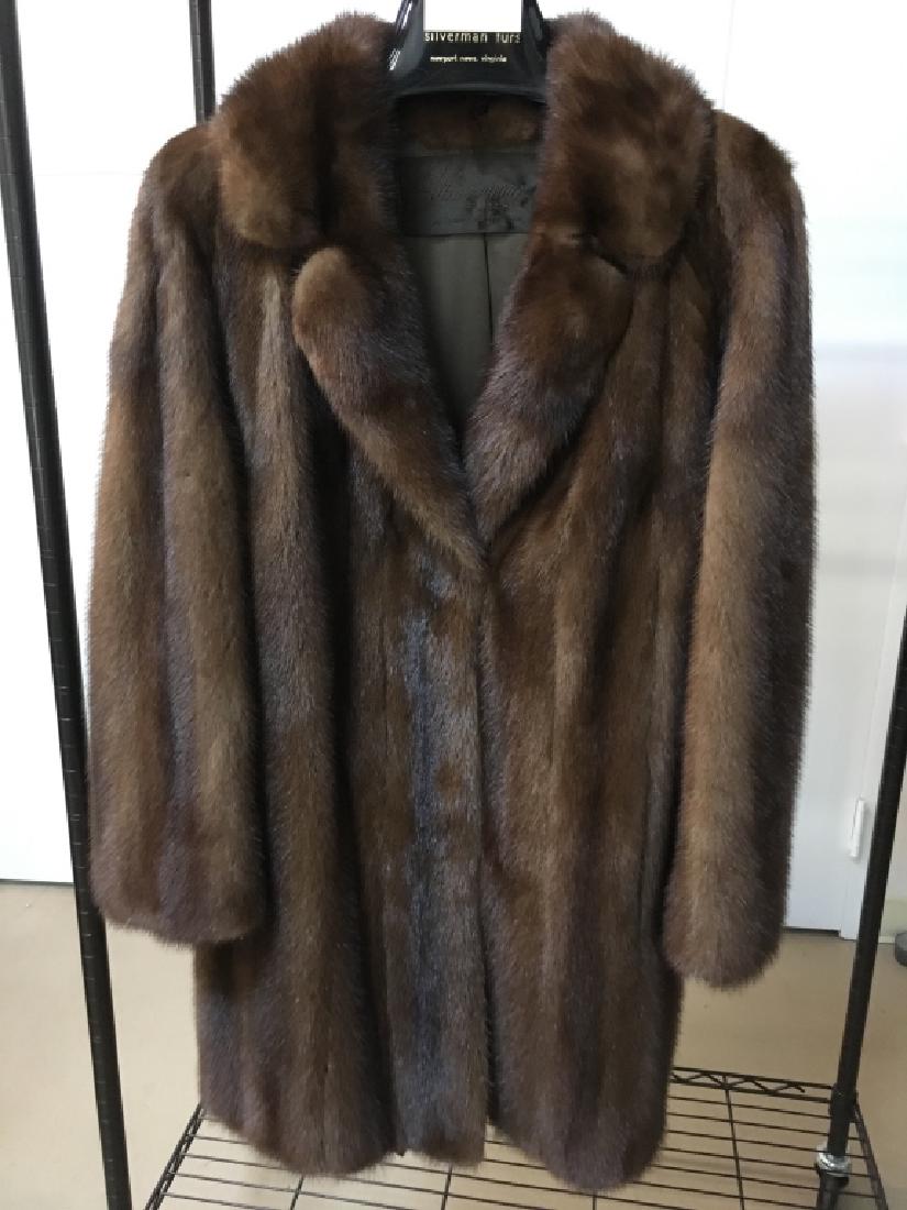 SILVERMAN FURS STROLLER MINK COAT (1 of 3)