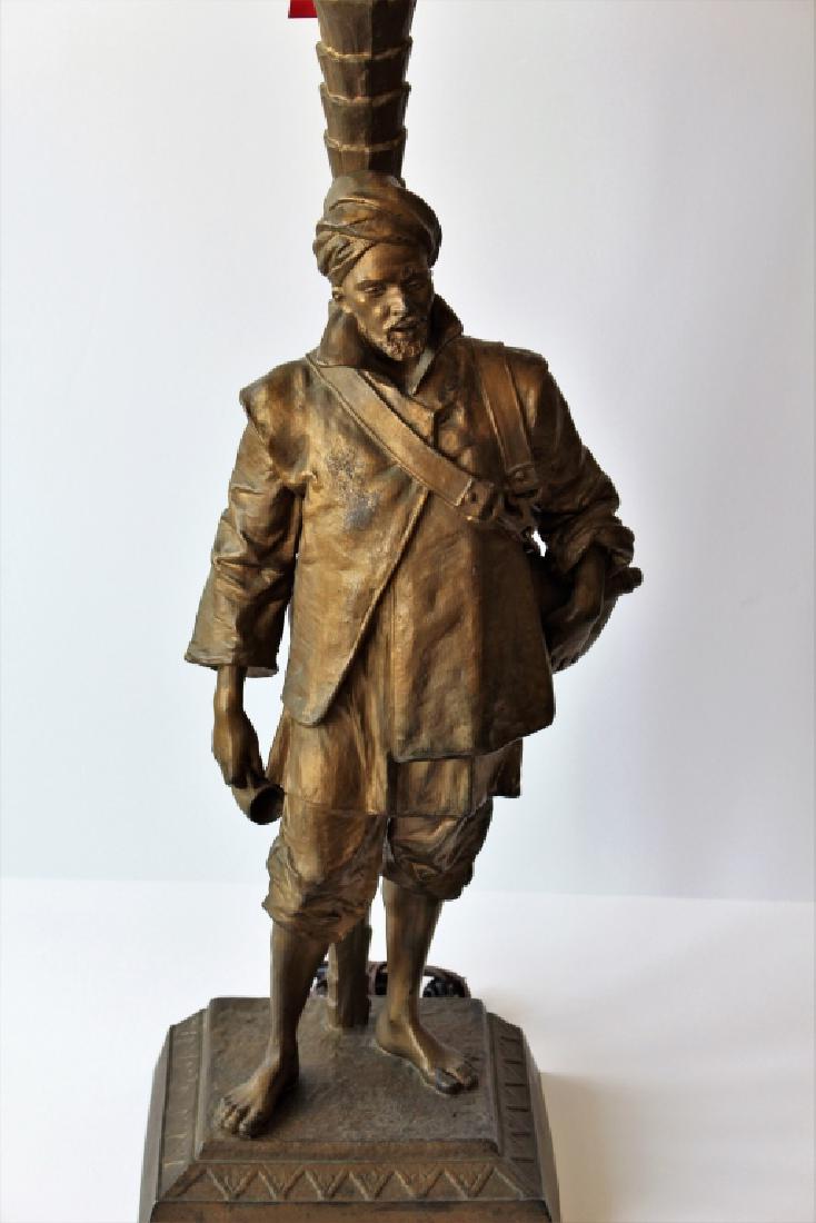 LARGE FIGURAL TABLE LAMP (1 of 2)