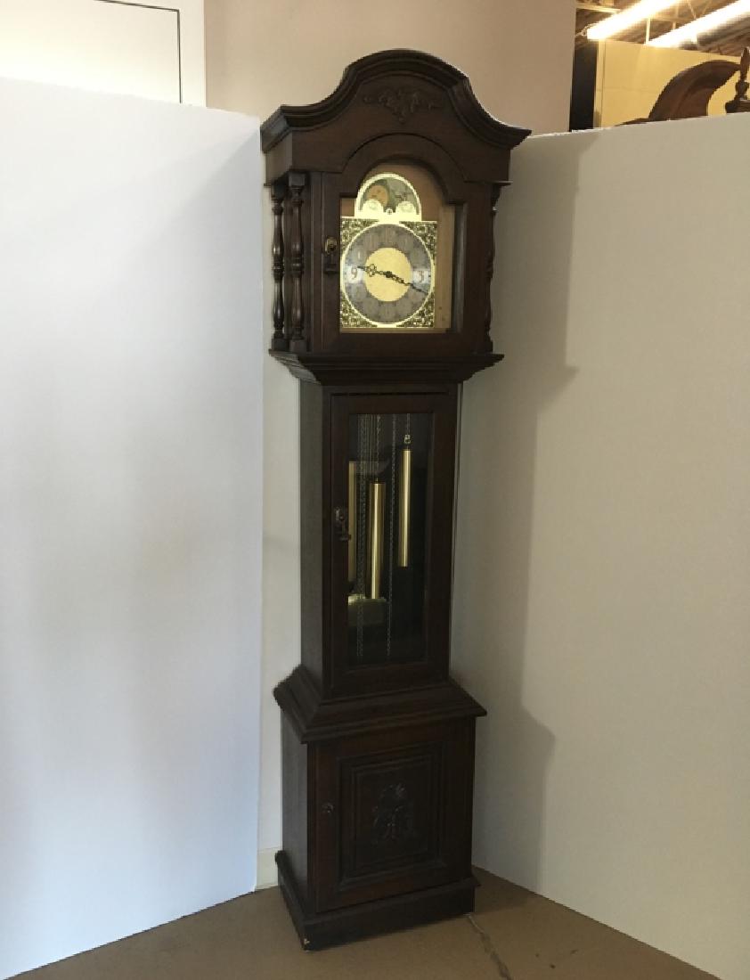 KING ARTHUR CLOCK COMPANY TALL CASE CLOCK (1 of 13)