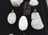 8 PCS - CHINESE CARVED STONE & PORCELAIN MONKEY - 2