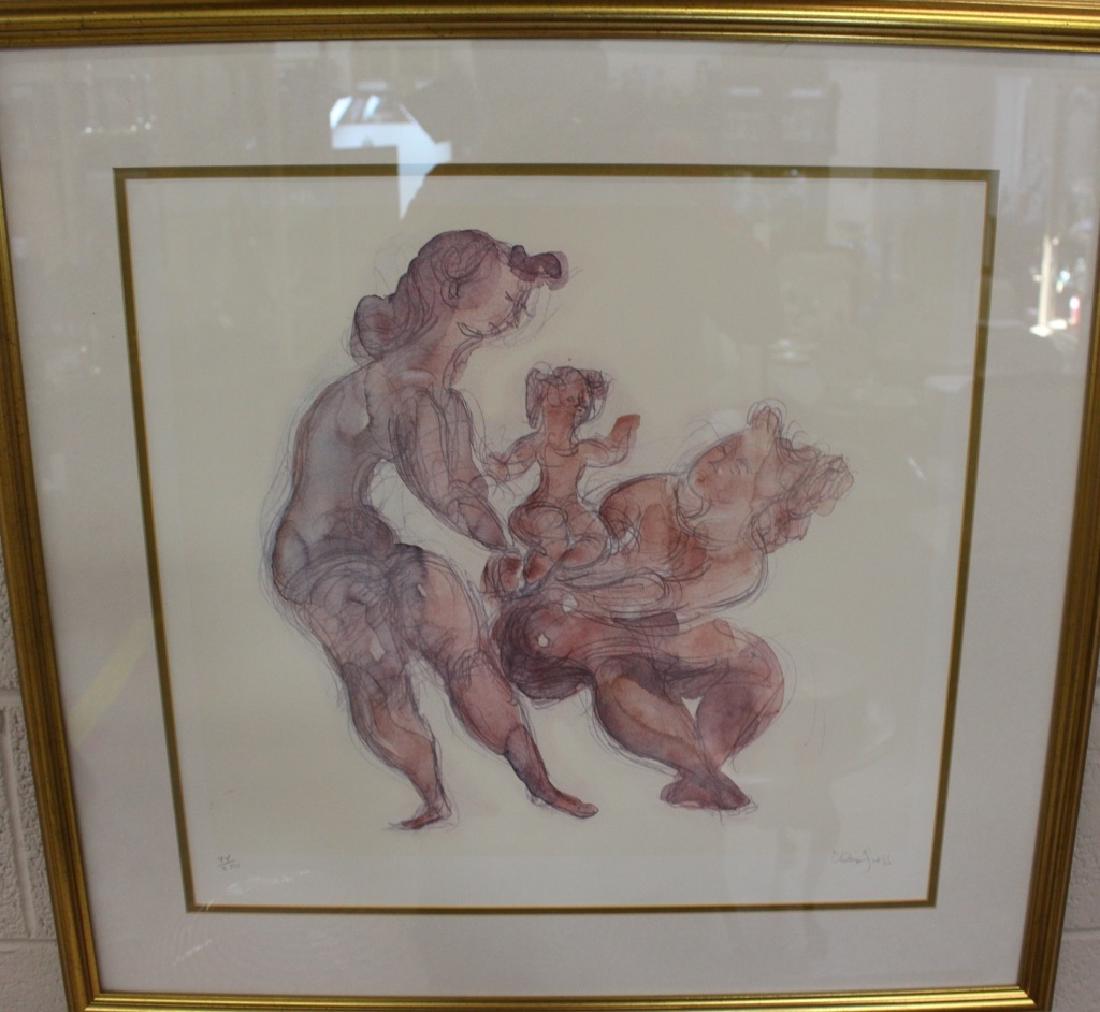 PRINT BY CHAIM GROSS (1 of 4)