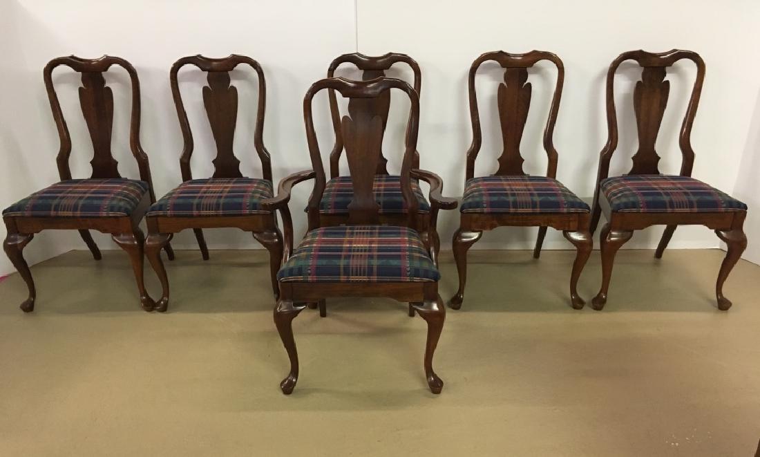 SET OF 6  MAHOGANY DINING CHAIRS BY CRESENT (1 of 11)