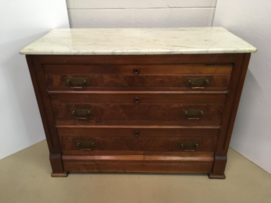 Antique Marble Top Walnut Dresser Chest Dec 01 2018 Hampton