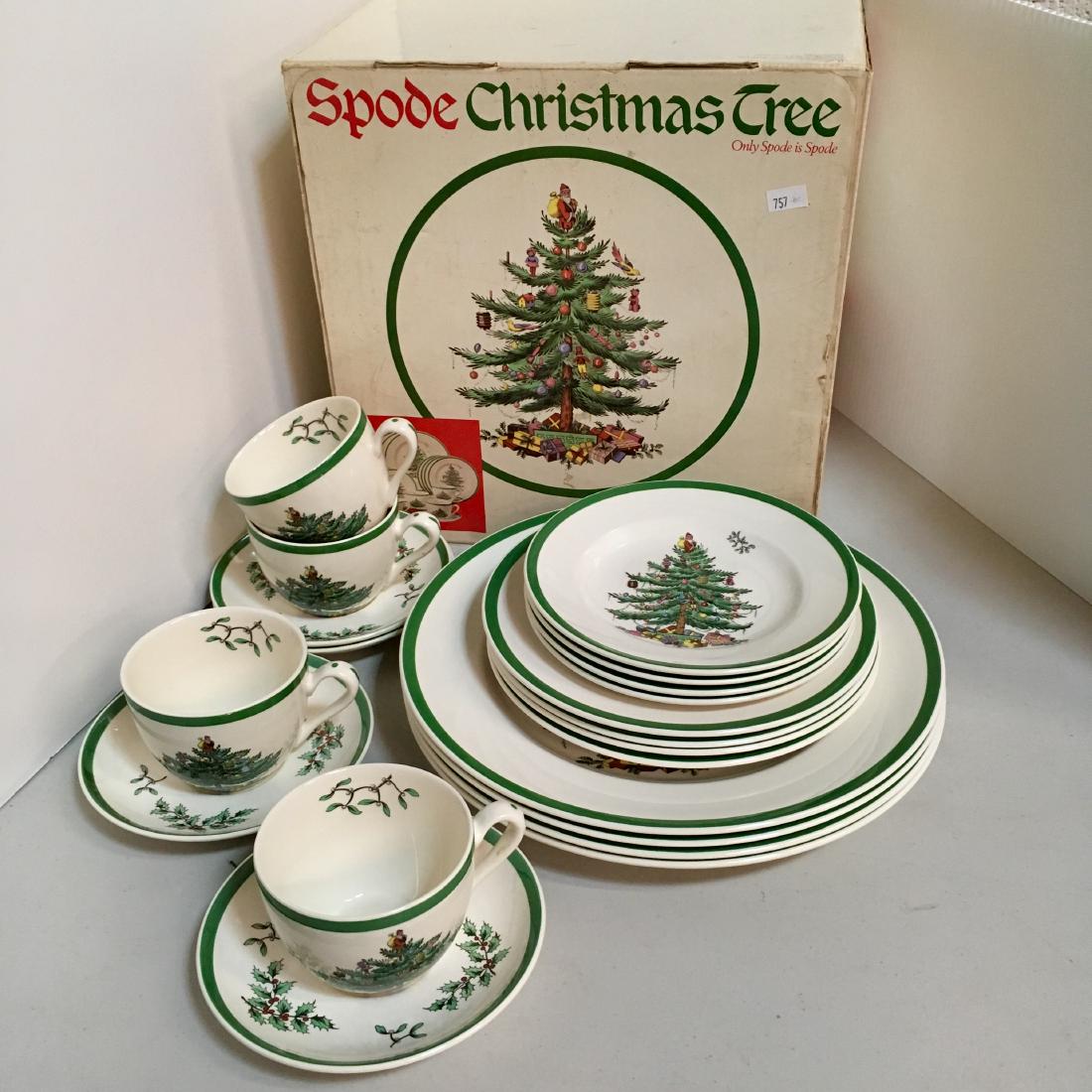 SPODE CHRISTMAS TREE 20 PC STARTER SET (1 of 6)
