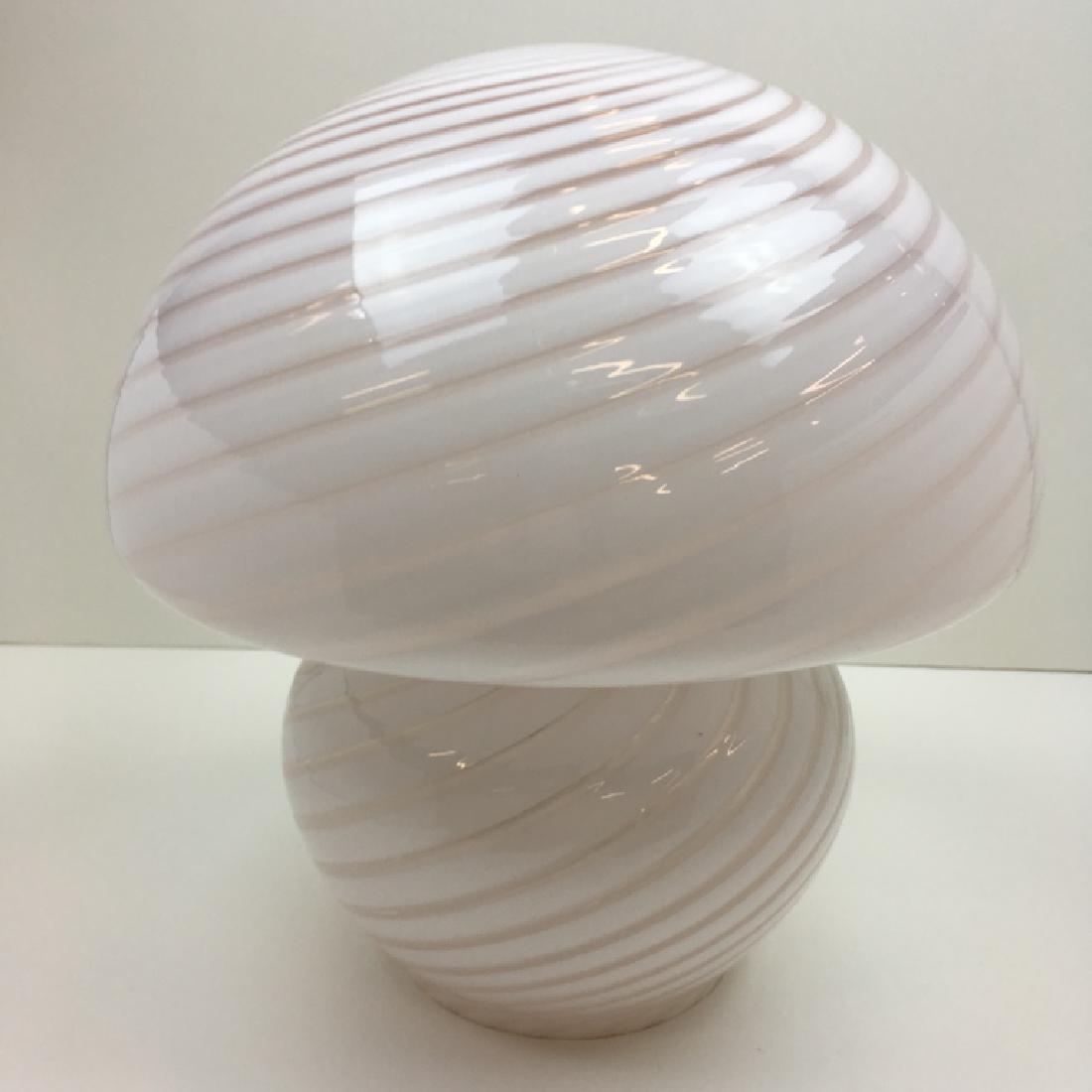 MID CENTURY MURANO VETRI MUSHROOM LAMP (1 of 10)