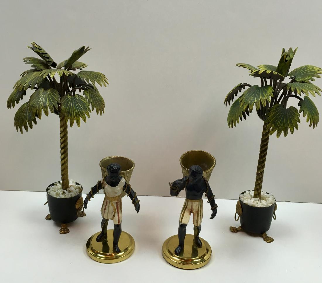4 VINTAGE PETITE CHOSES METAL DECORATIVES (1 of 11)