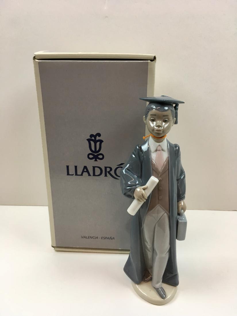 LLADRO BLACK LEGACY "ONWARD AND UPWARD" FIGURE (1 of 5)