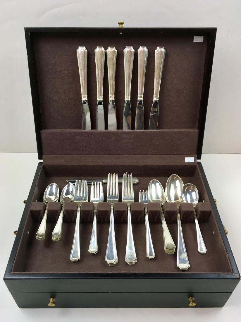45 PCS OF FAIRFAX STERLING FLATWARE (1 of 10)