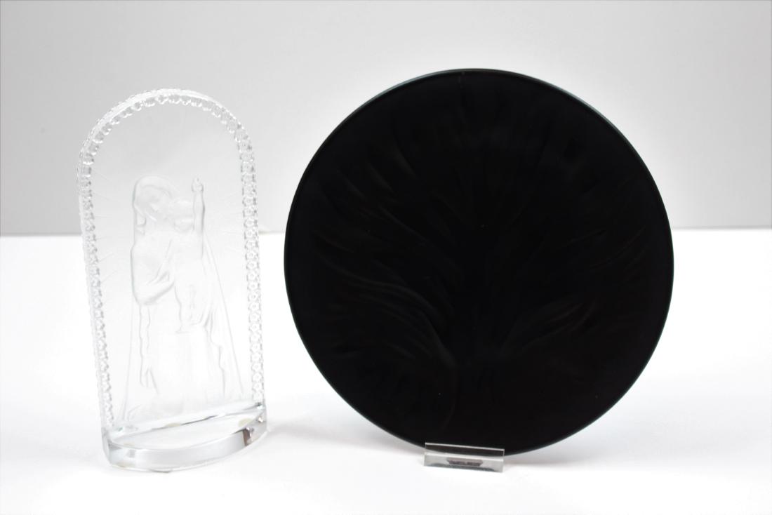 TWO PCS OF LALIQUE CRYSTAL (1 of 8)