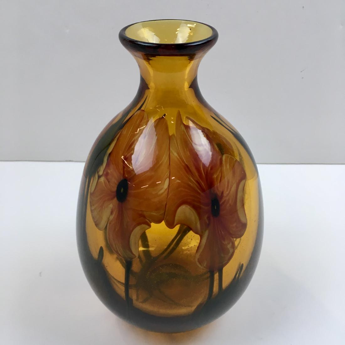 CHARLES LOTTON ART GLASS VASE (1 of 8)