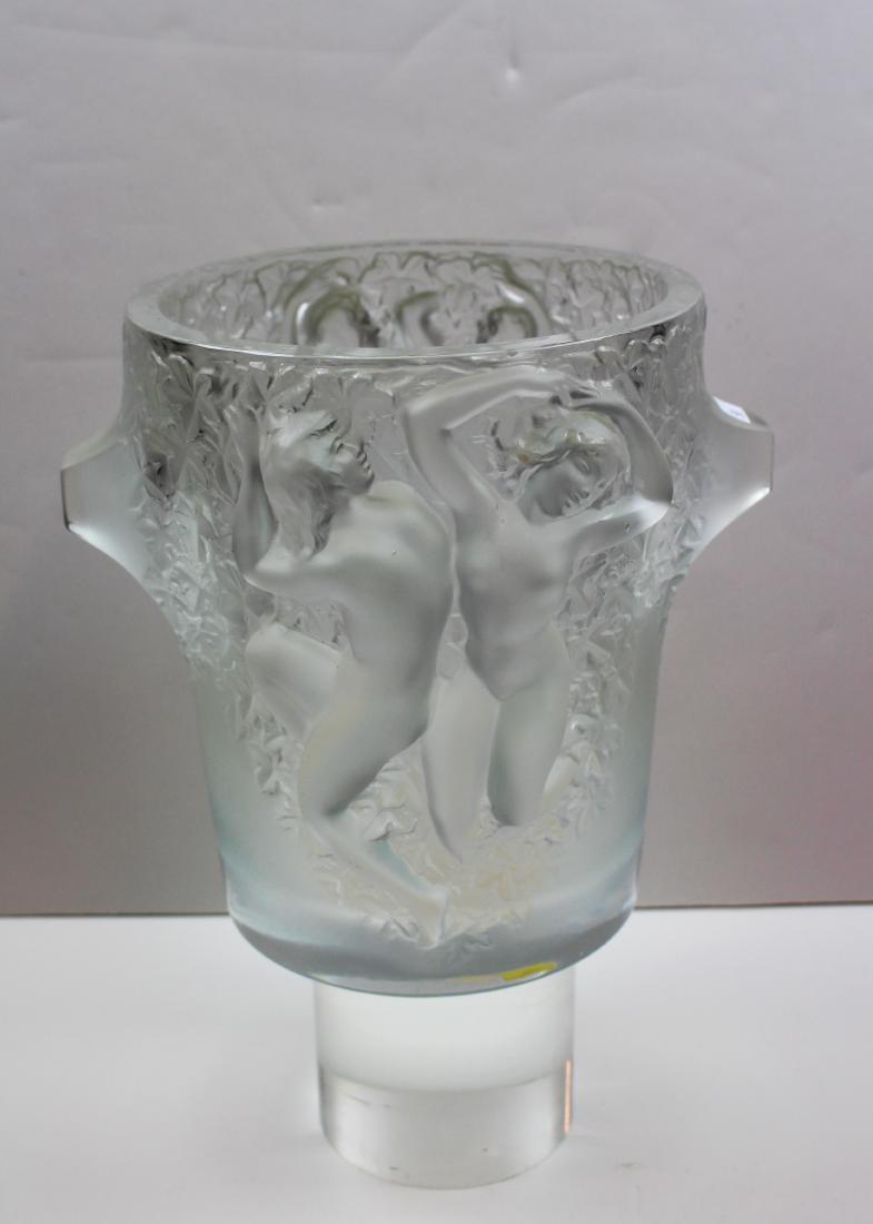 LALIQUE CRYSTAL GANYMEDE ICE / CHAMPAGNE BUCKET (1 of 6)