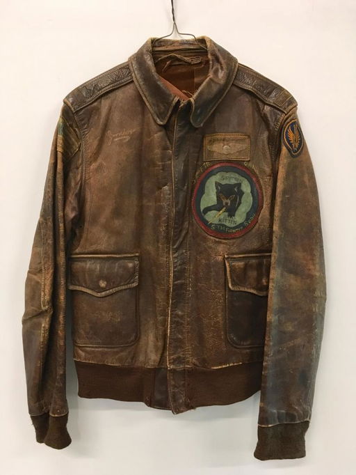 Wwii Era Usaf Leather Er Flight Jacket