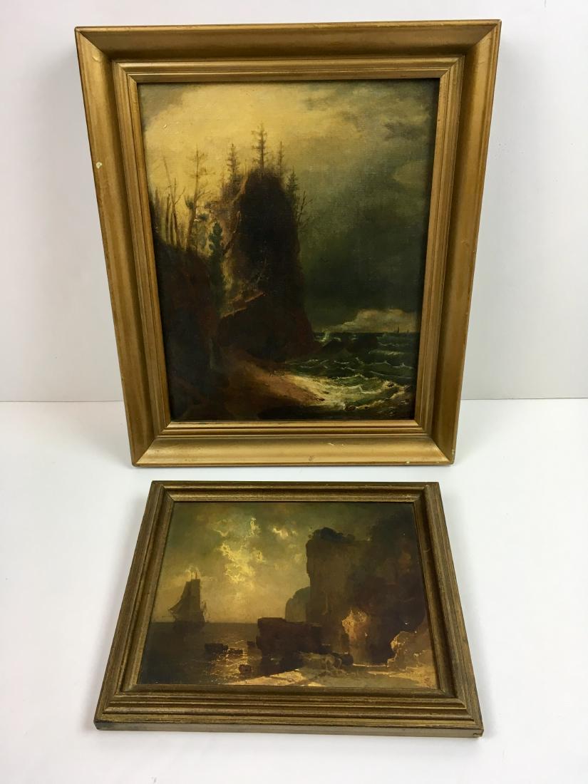 TWO PCS OF ARTWORK ON CANVAS (1 of 15)