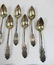 14 PCS OF STERLING SILVER FLATWARE - 4