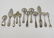 12 PCS OF STERLING SILVER FLATWARE - 5