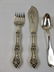 4 PCS OF STERLING SILVER FLATWARE - 2