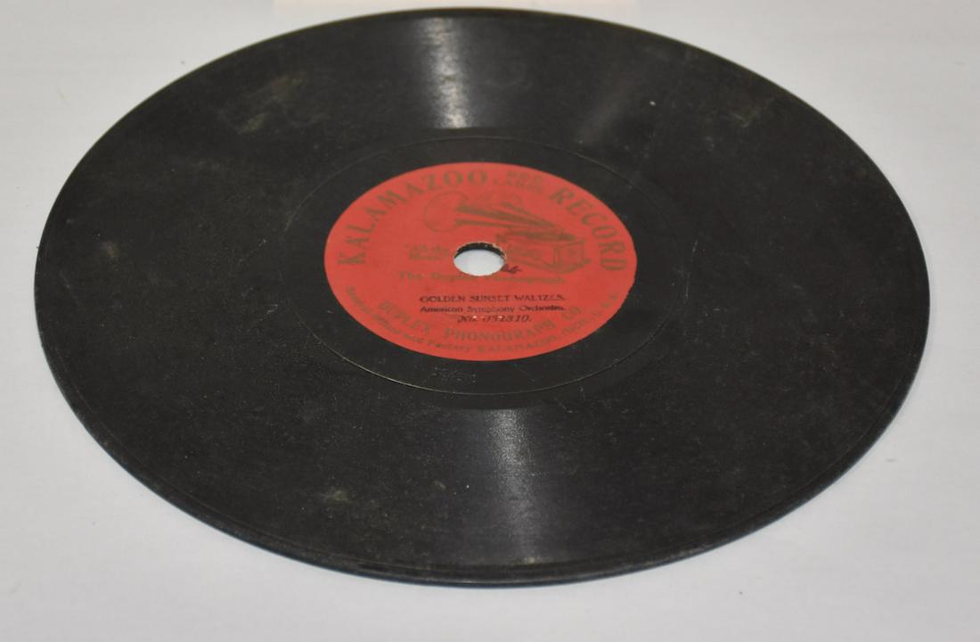 Kalamazoo Duplex Disc Record: 031310. Golden Sunset Waltzes