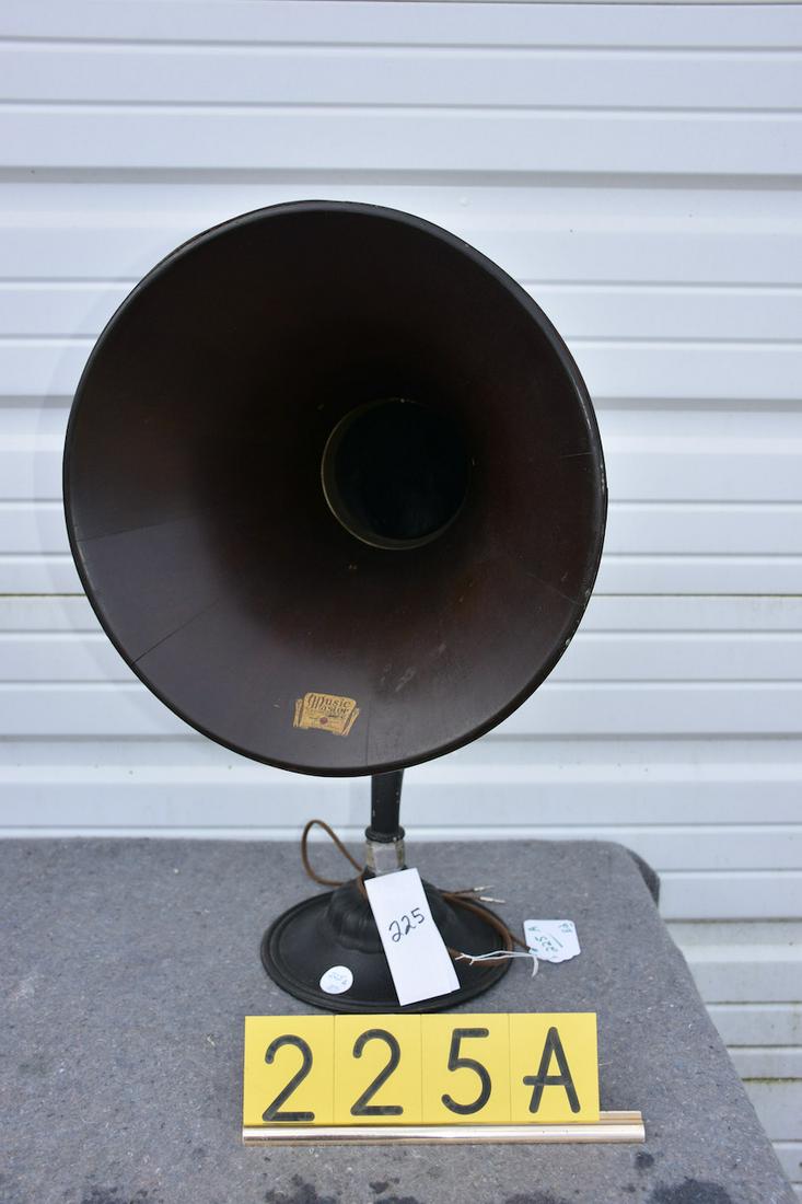 Radio Speaker, Music Master Radio horn with spruce bell: Radio Speaker, Music Master Radio horn with spruce bell