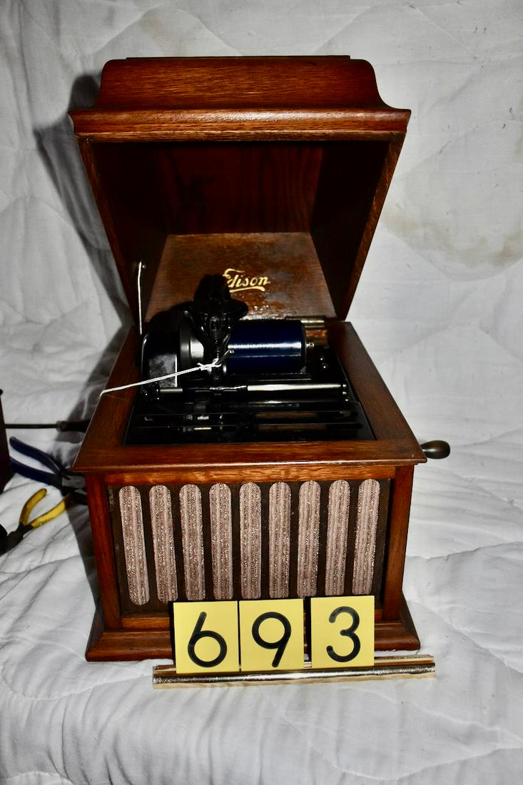 Edison Amberola 30 cylinder phonograph. Complete: SM-120593