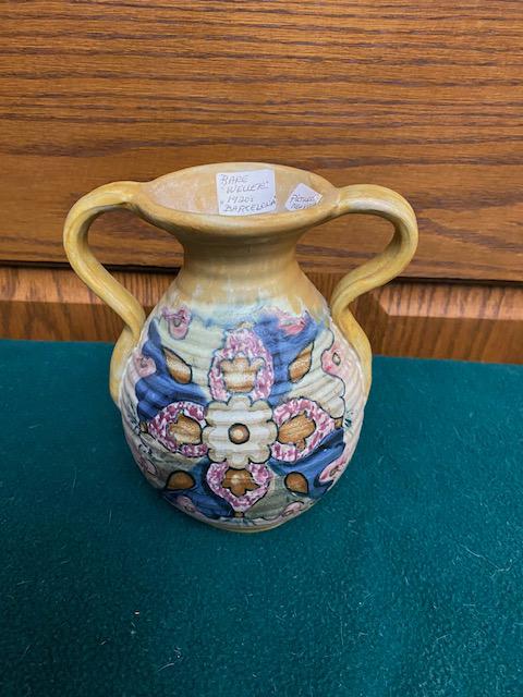 Rare Weller Barcelona Vase (1 of 2)