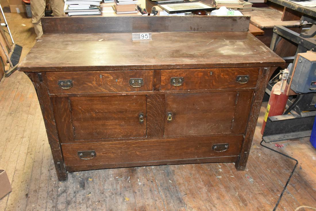 Lifetime Oak Sideboard (1 of 4)