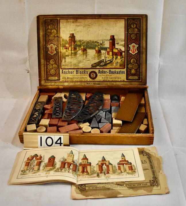 Child's Anchor Blocks "Anker-Baukasten" Set (1 of 1)