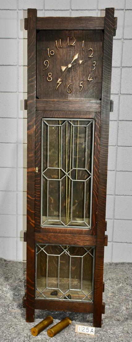 Shop of the Crafters Arts & Crafts Tall Case Clock (1 of 5)