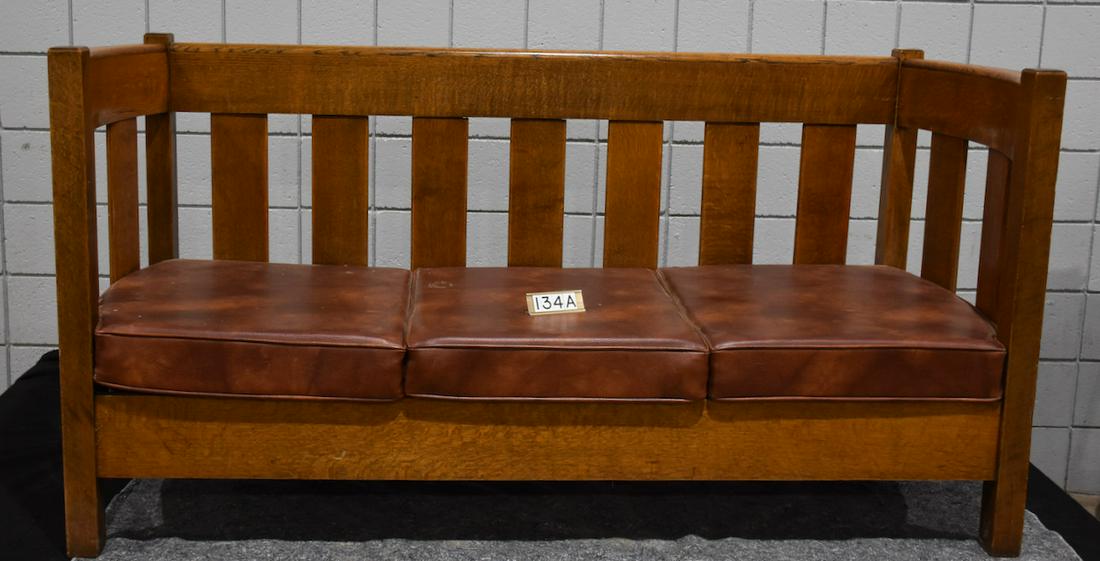 Arts and Crafts Even Arm Sofa (1 of 3)