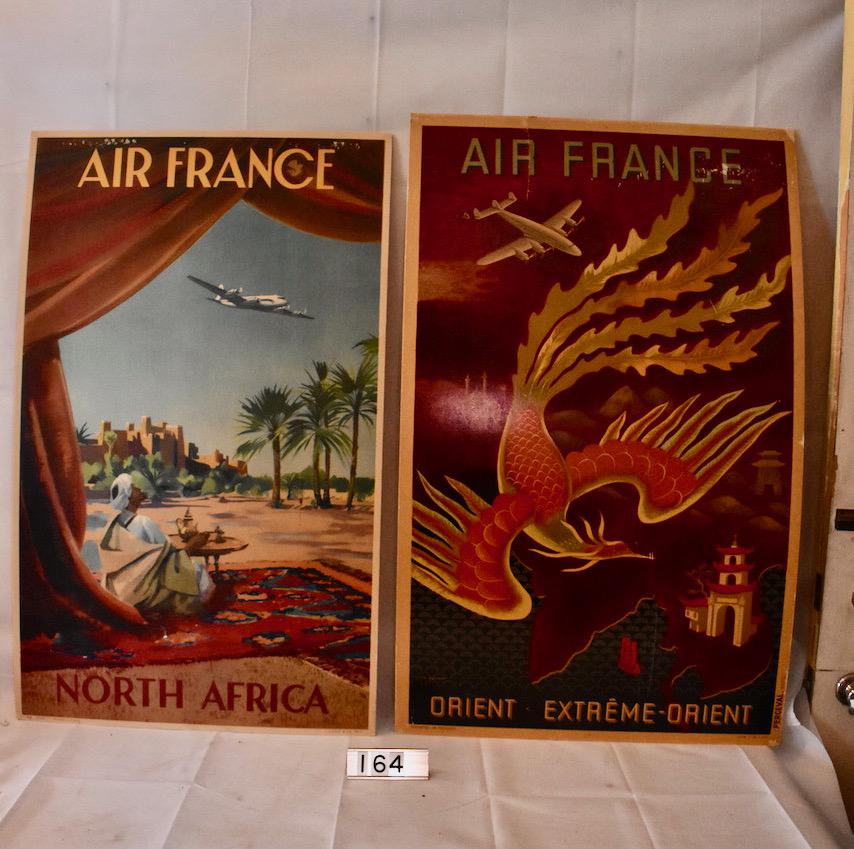 4 Air France Travel Posters (1 of 2)
