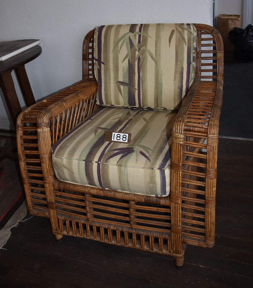 Rattan Sofa and Chair (1 of 3)
