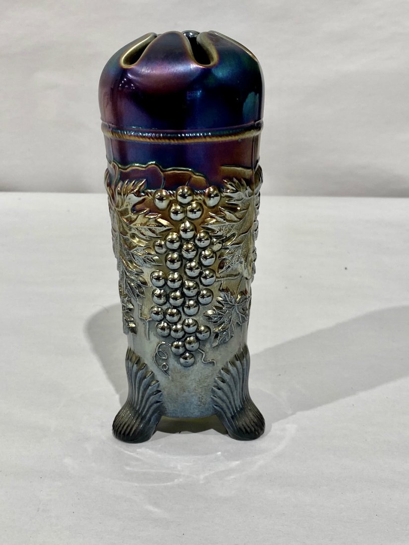 Carnival Glass Hatpin Holder (1 of 2)